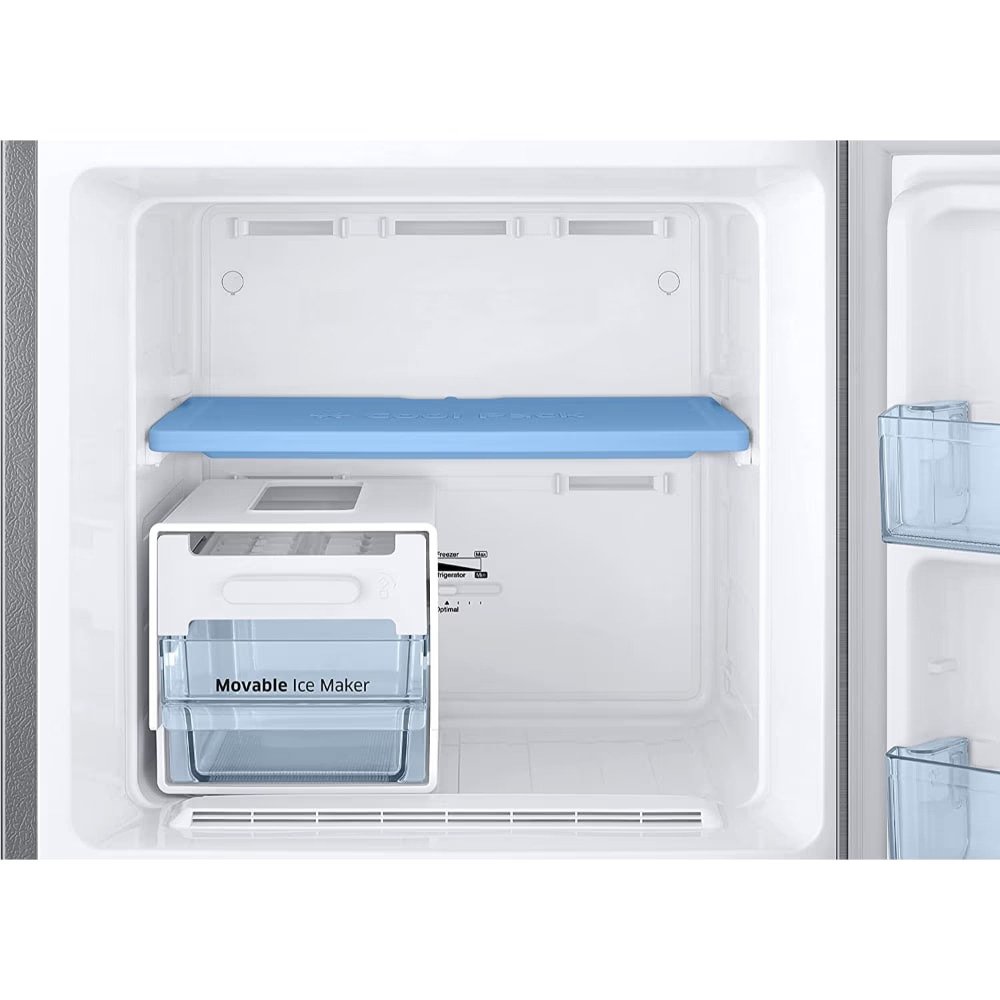 Samsung Elegant Inox 236L Double Door Fridge - Sleek Design with All-Around Cooling - Image 2