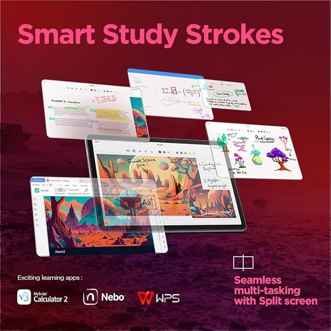 Lenovo Tab Plus (11.5-inch) | 8GB RAM, 128GB Storage | Luna Grey (ZADX0098IN) - Image 2